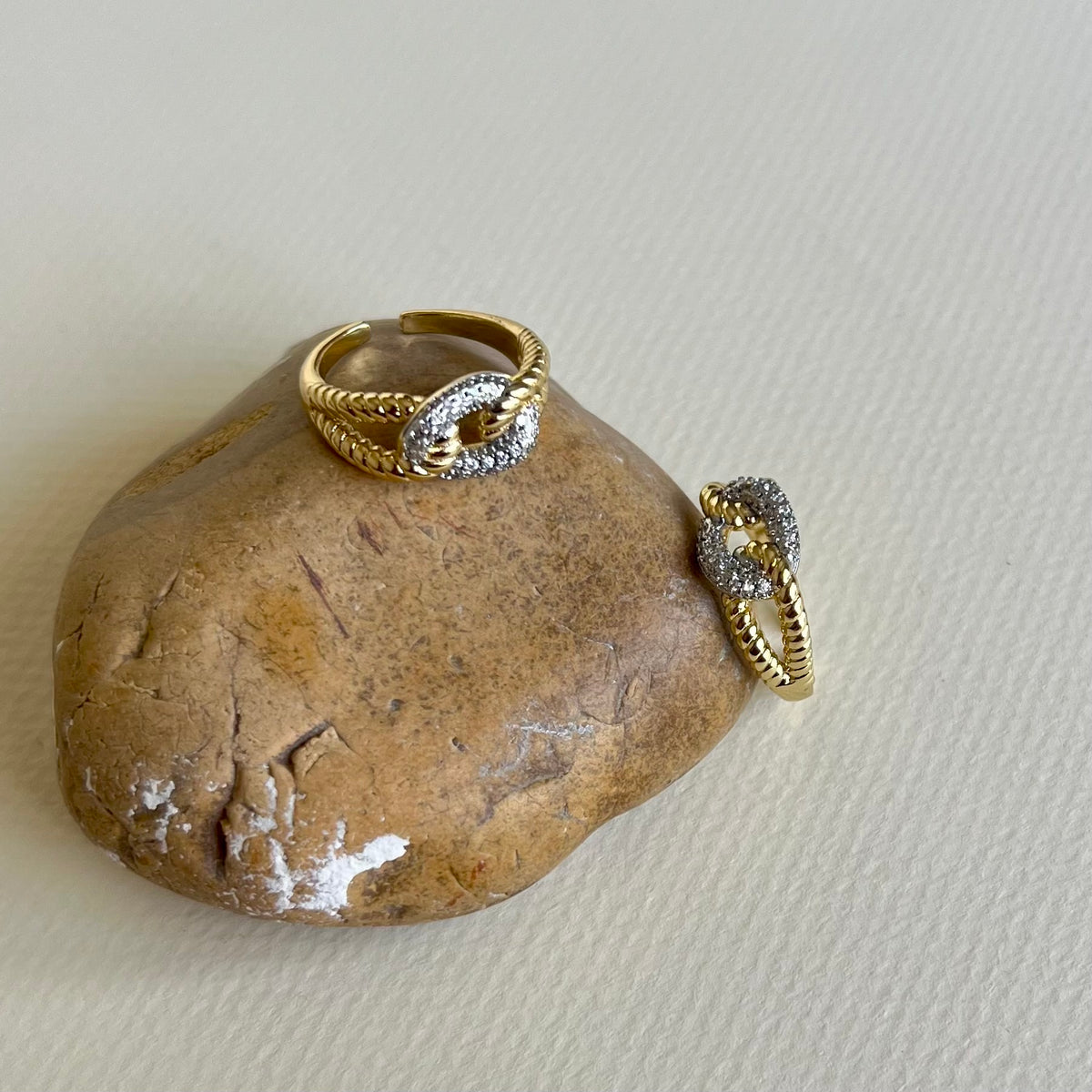 Mabel 02 | Gold Plated Ring