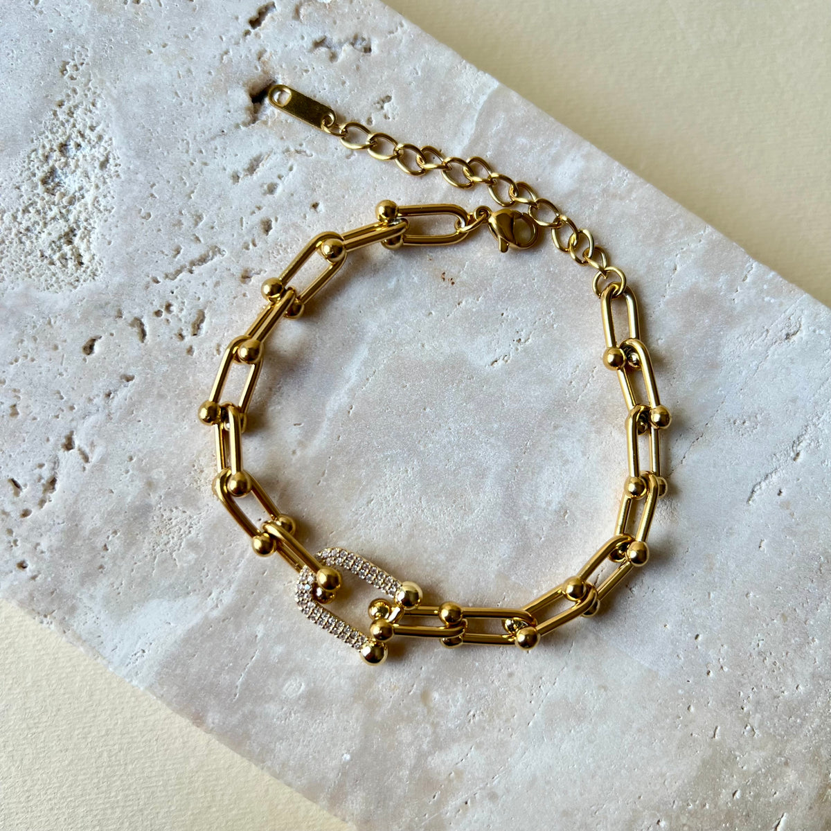Polina 02 | Gold Plated Bracelet