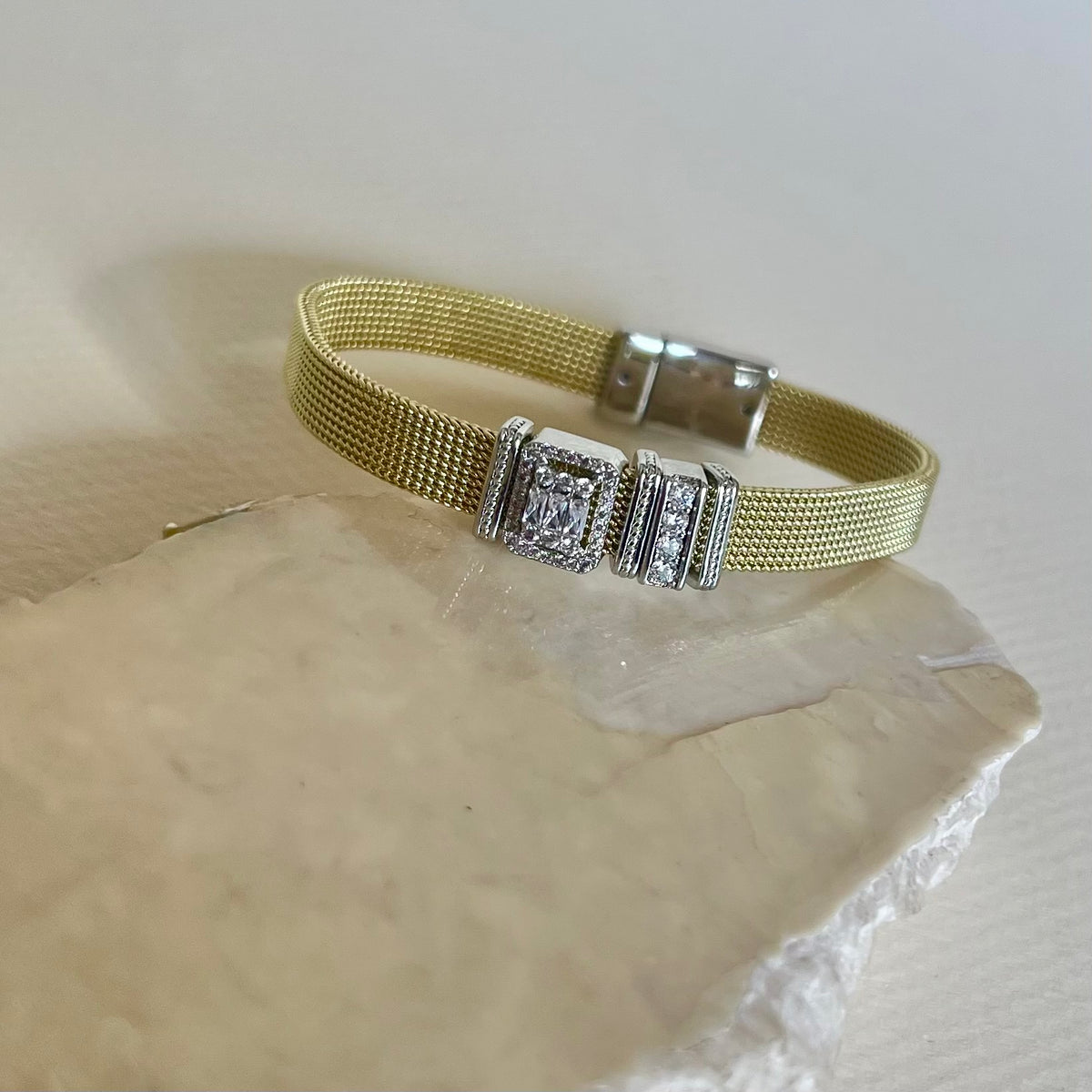 Diva 02 | Gold Plated Bracelet