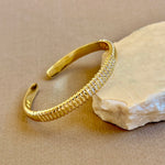 Kavelo | Gold Plated Bangle