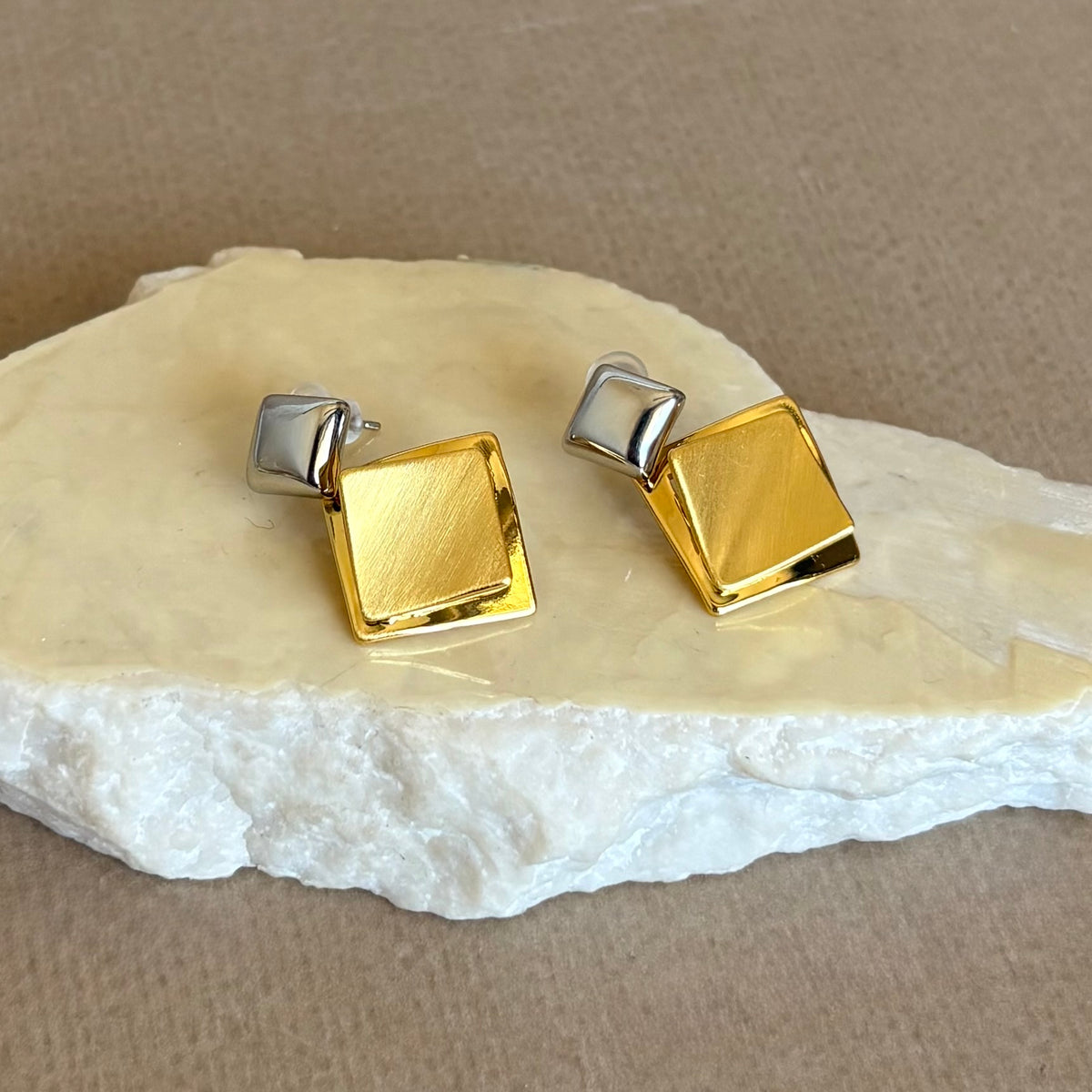 Amiya | Gold Plated Earrings