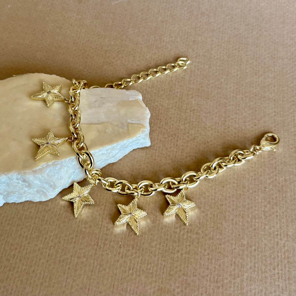 Avelune | Gold Plated Bracelet