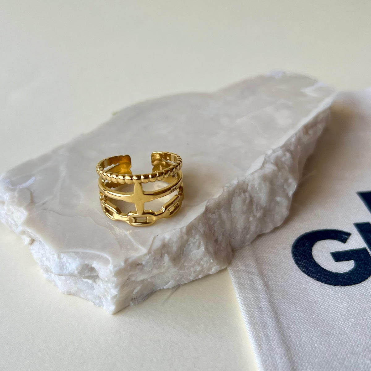 Josette | Gold Plated Ring