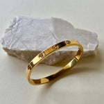 Crystal Eternity | Stainless Steel Bangle