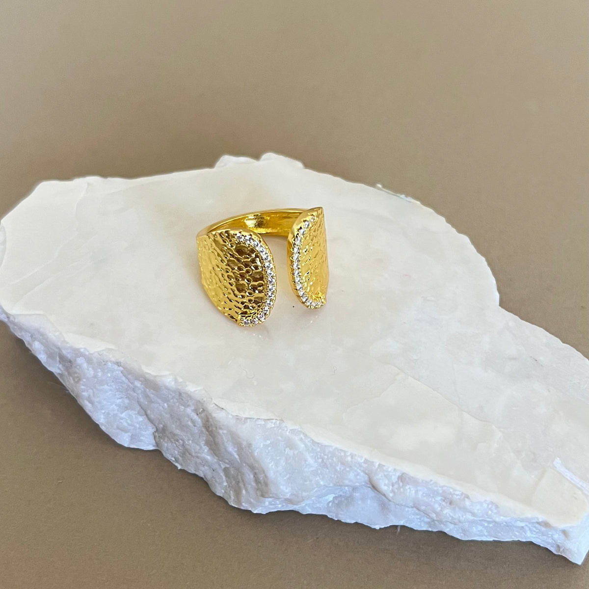 Sunessa | Gold Plated Ring
