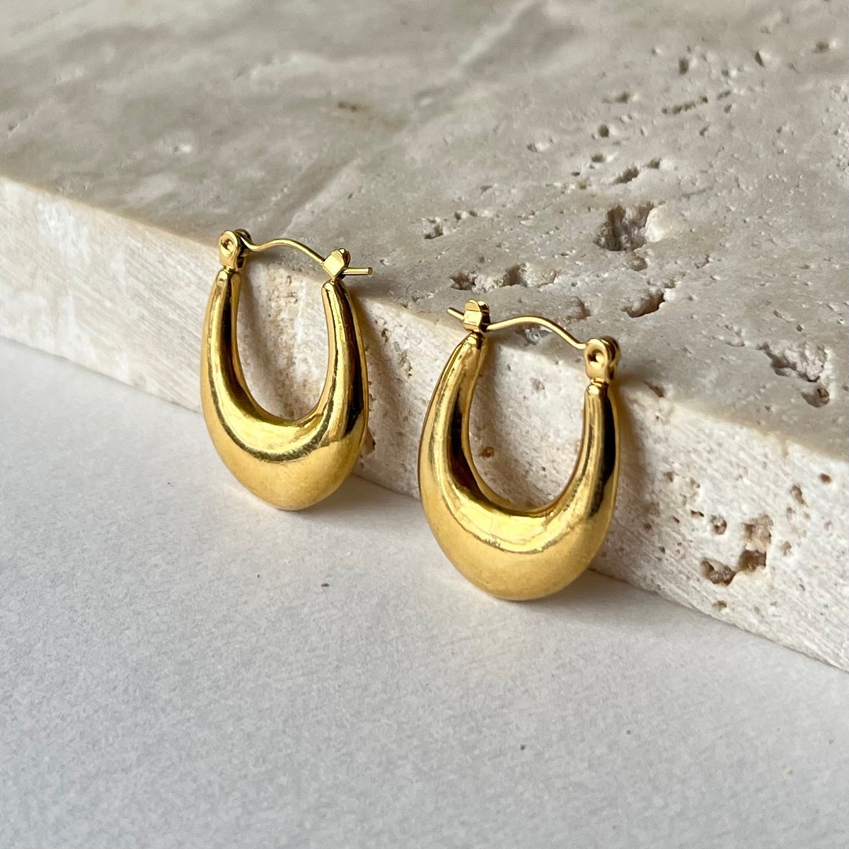 Dakar | Gold Plated Earrings