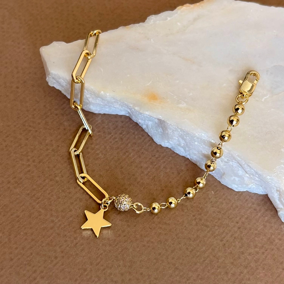 Flair | Gold Plated Bracelet