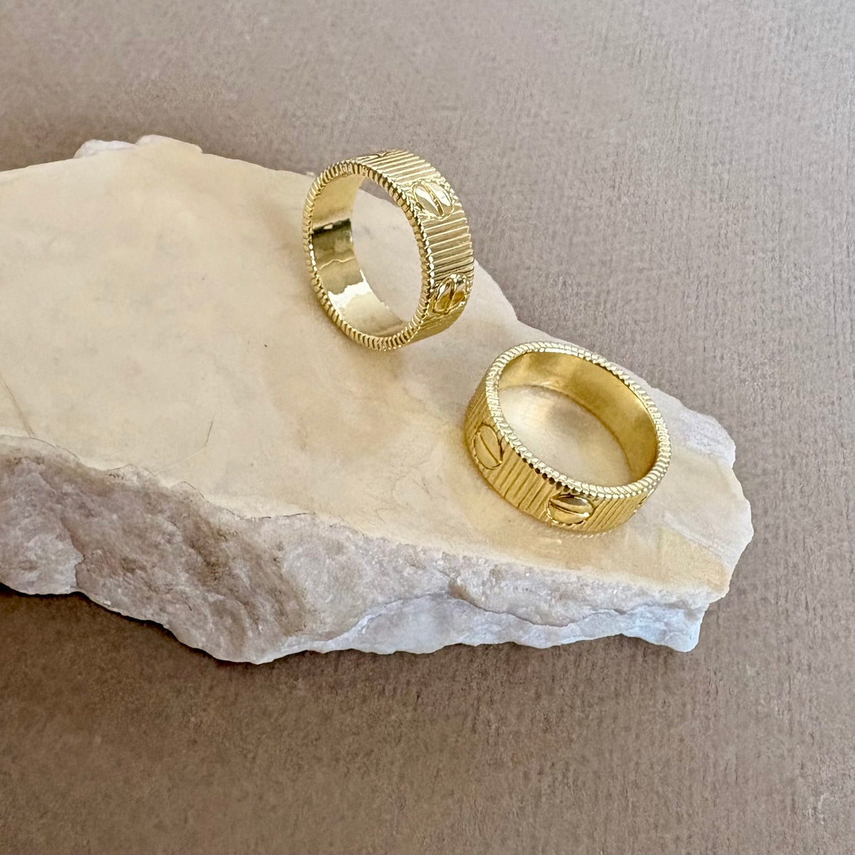 Blinky | Gold Plated Ring