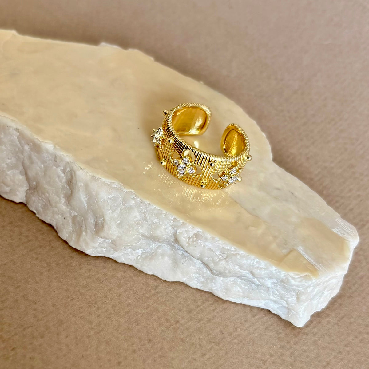 Nirethia | Gold Plated Ring