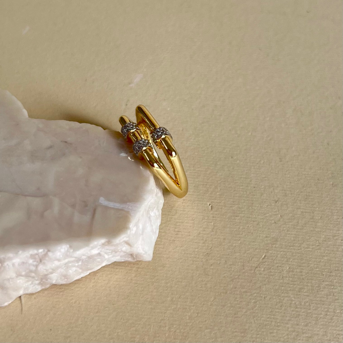 The Meg | Gold Plated Ring