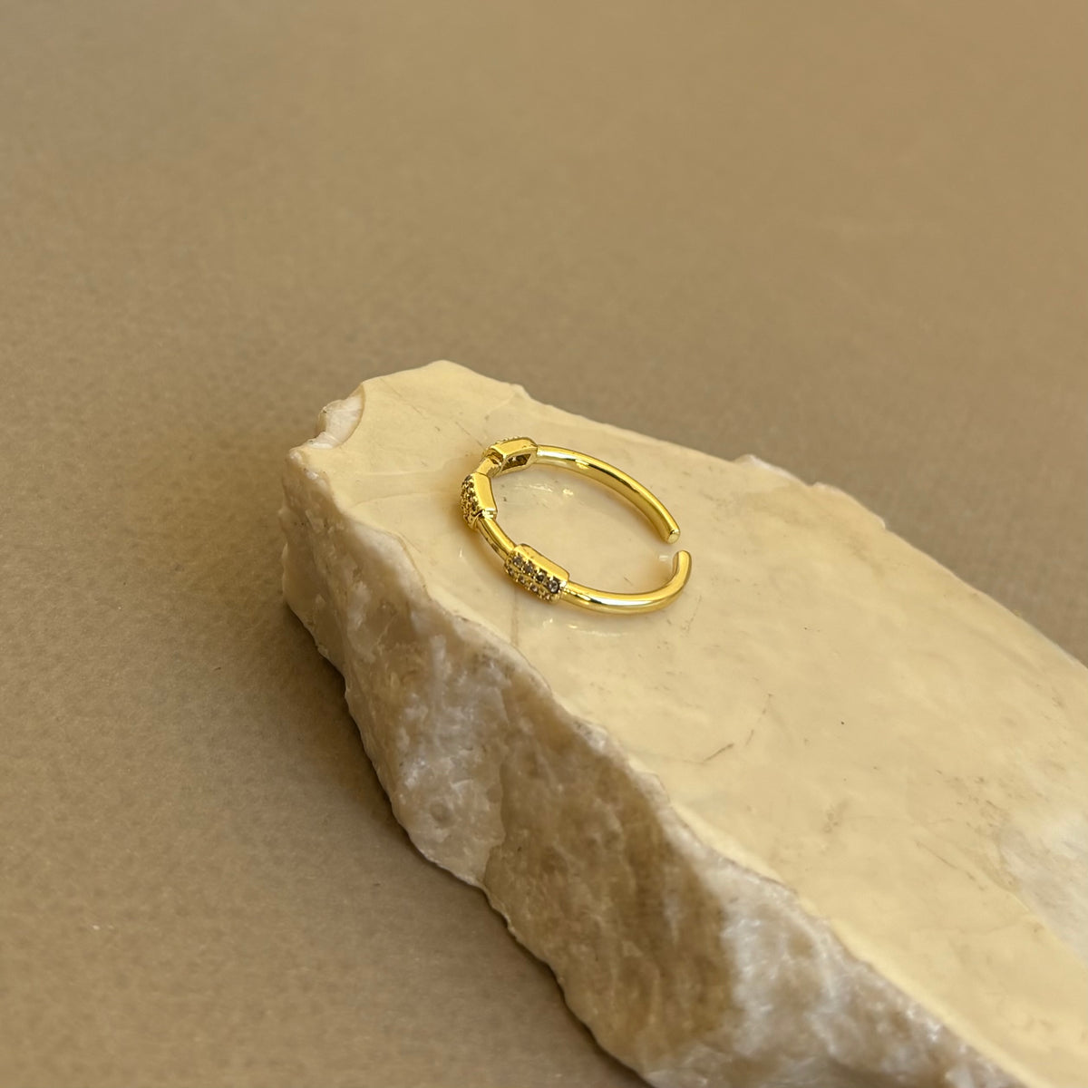 Lumetra | Gold Plated Ring