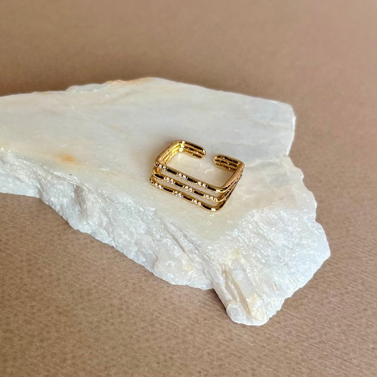 Dazvik | Gold Plated Ring