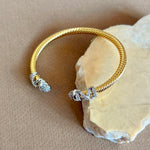 Peloriah | Gold Plated Bangle