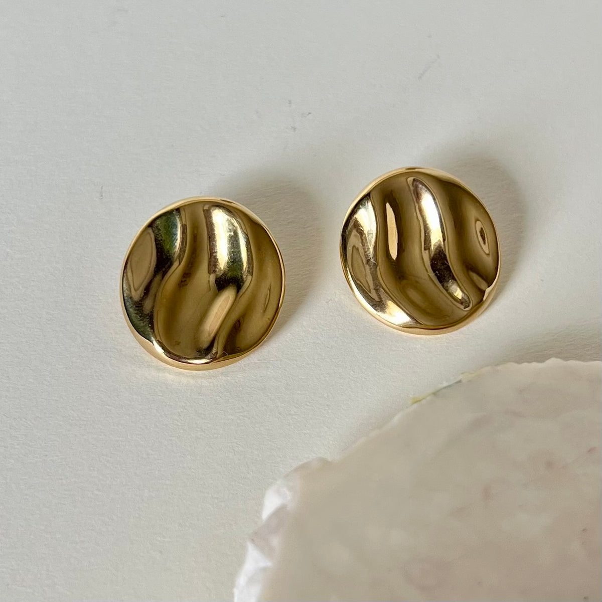 Solyra | Gold Plated Earrings
