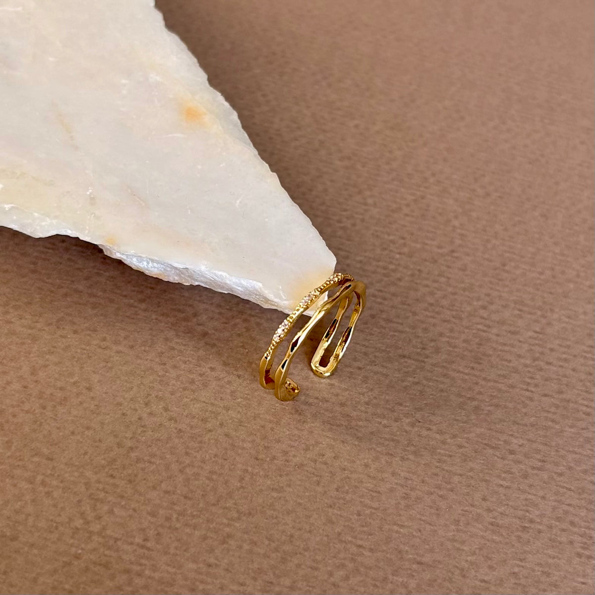 Limonza | Gold Plated Ring