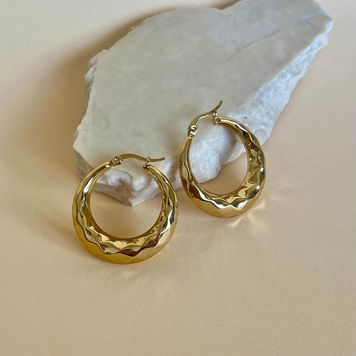 Zano | Gold Plated Earrings