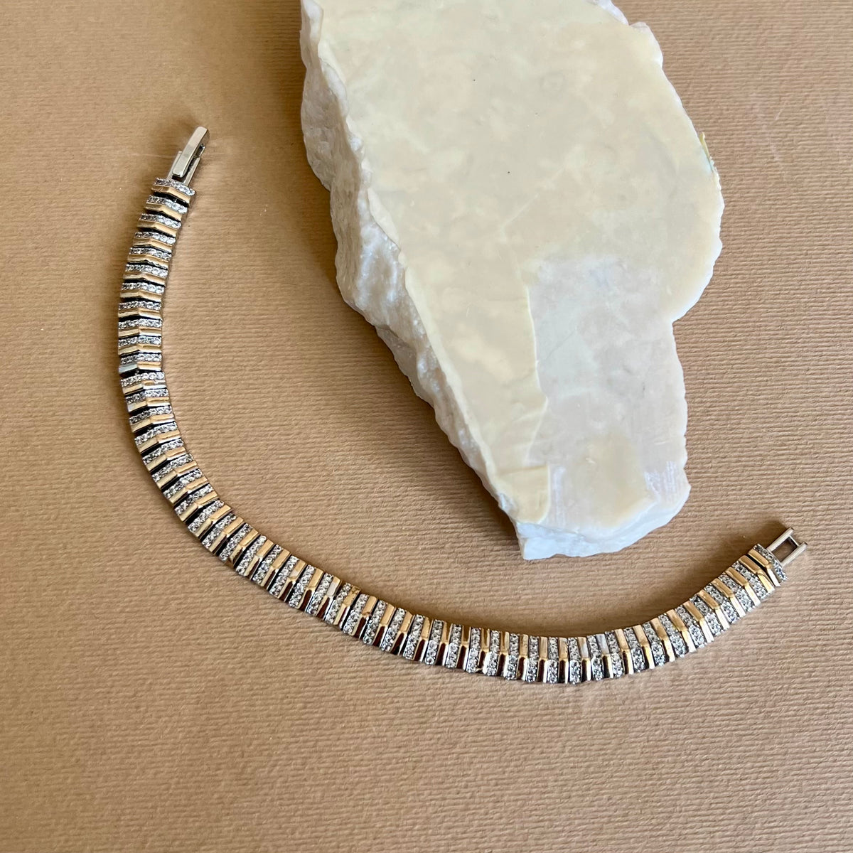 Onyx 15 | Gold Plated Bracelet