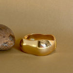 Ondulando 06 | Gold Plated Bangle