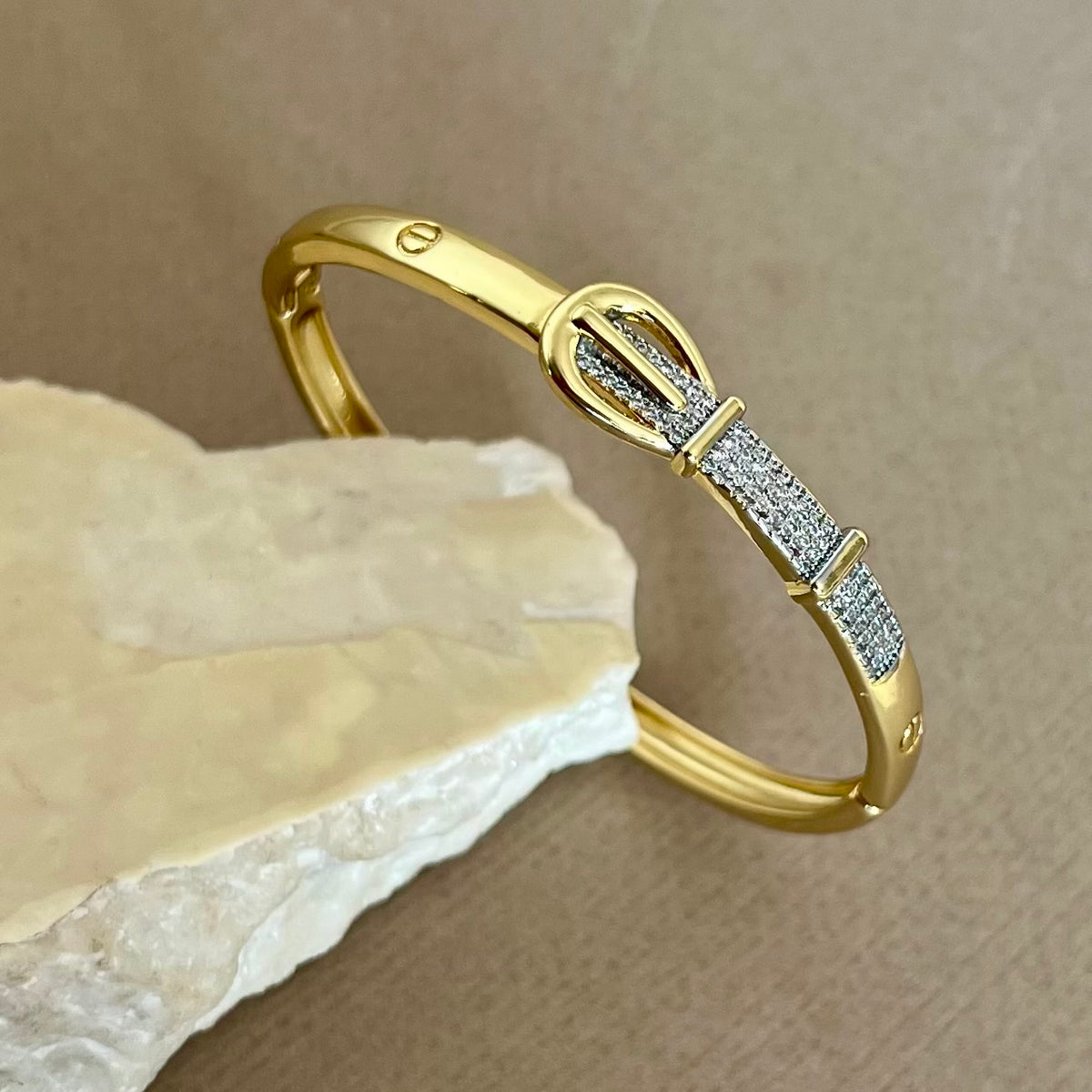 Varro | Gold Plated Bangle