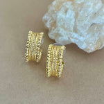 Amuled | Gold Plated Earrings
