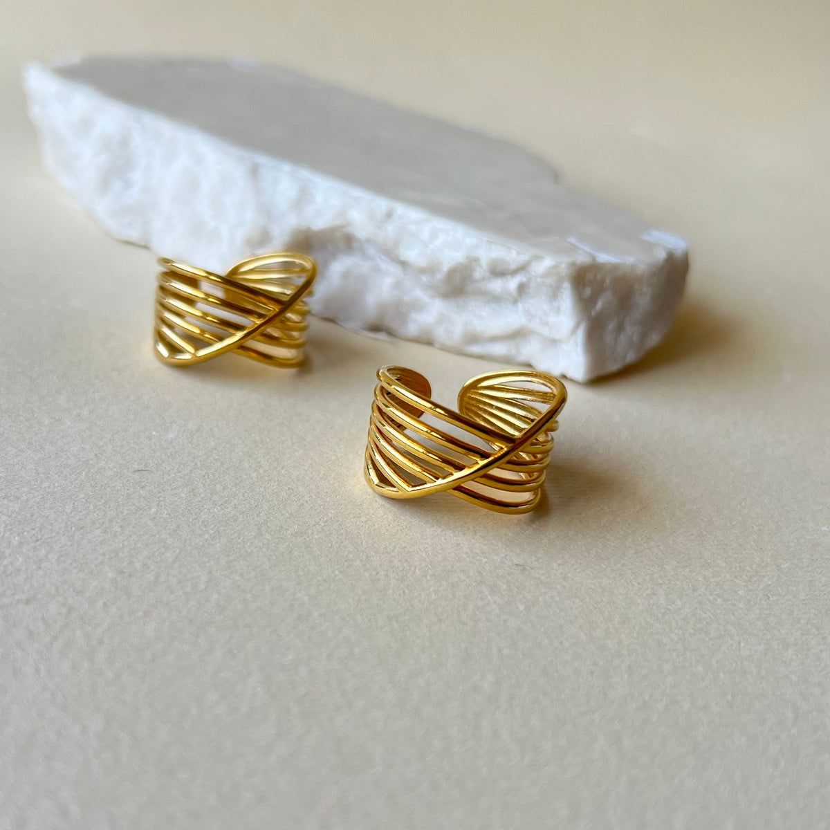 Rudina | Gold Plated Ring