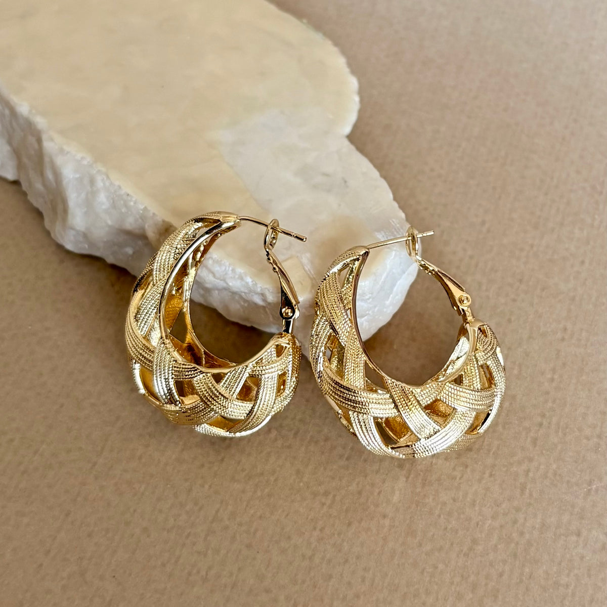 Jorviane | Gold Plated Earrings
