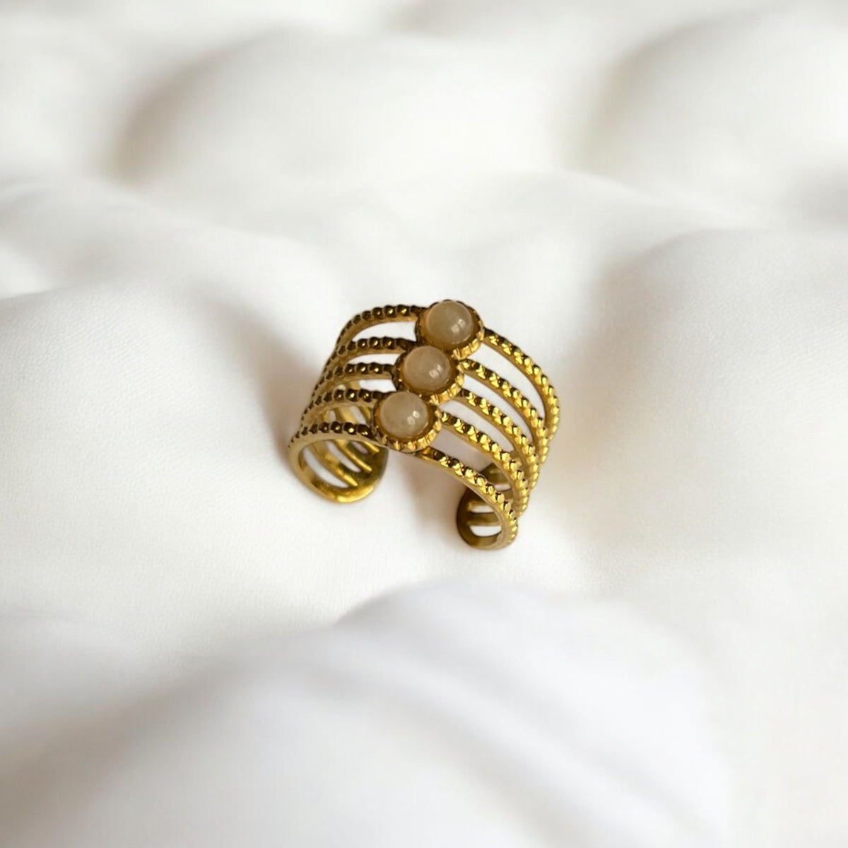 Elisa | Gold Plated Ring