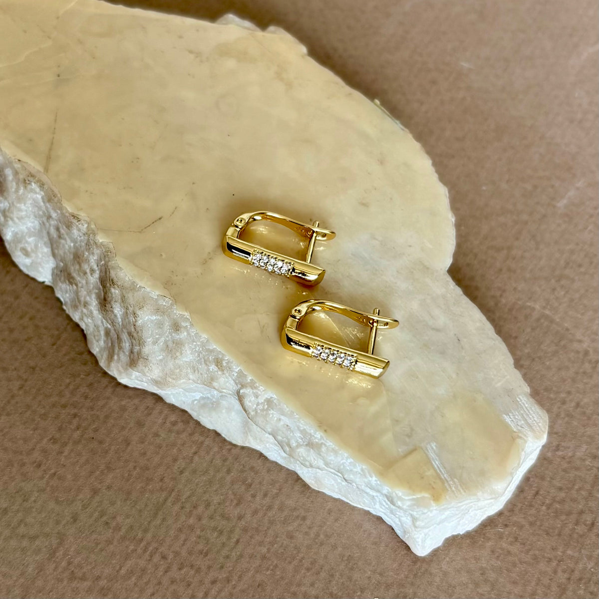 Belvaris | Gold Plated Earrings