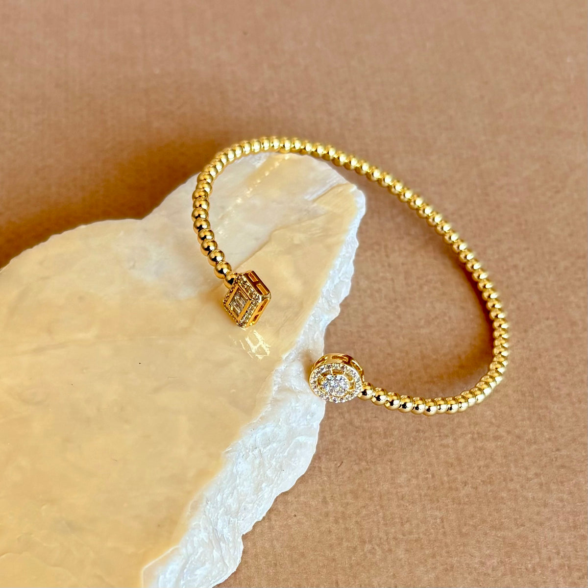 Lauren | Gold Plated Bangle