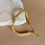 Cecil 02 | Gold Plated Bracelet