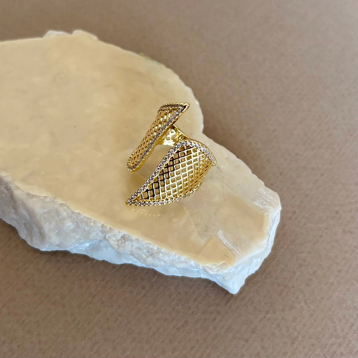 Oreliax | Gold Plated Ring