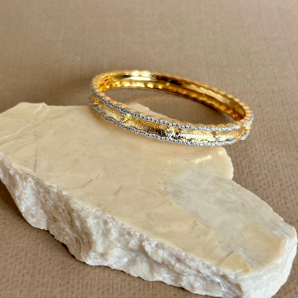 Icon | Gold Plated Bangle