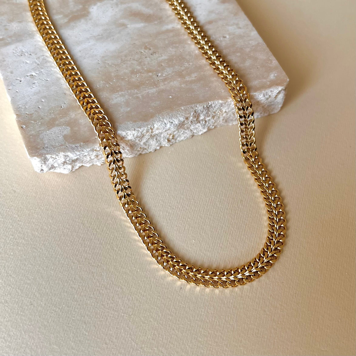Ellie | Gold Plated Necklace we