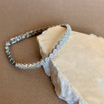 Serelune | White Gold Plated Bracelet