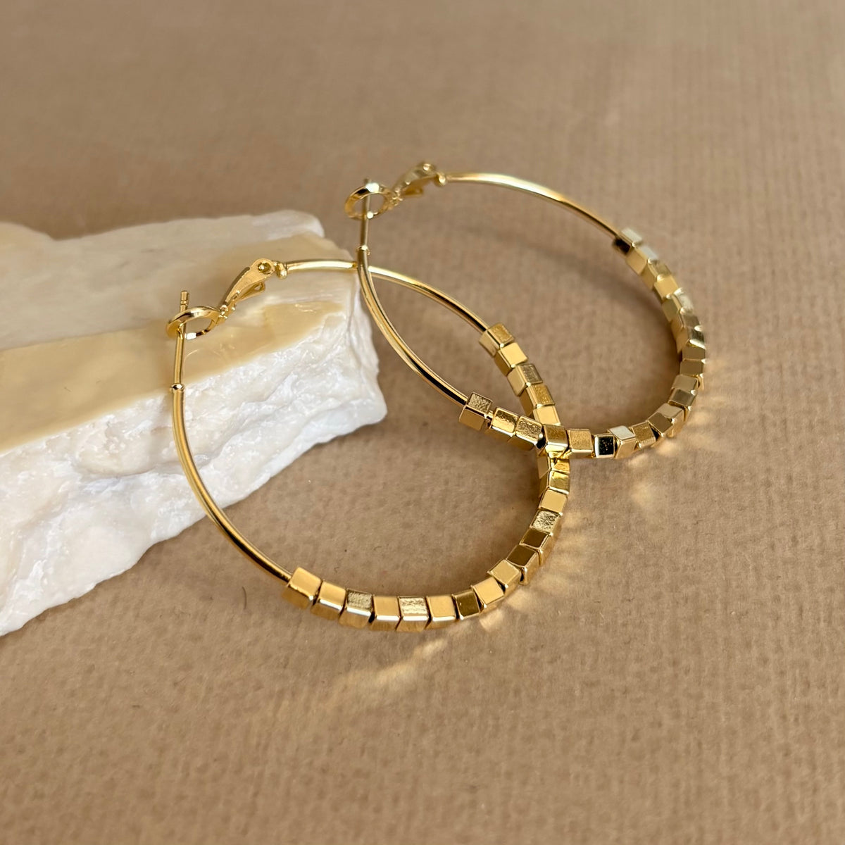 Brinova | Gold Plated Earrings