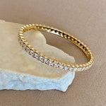 Vexa 02 | Gold Plated Bangle