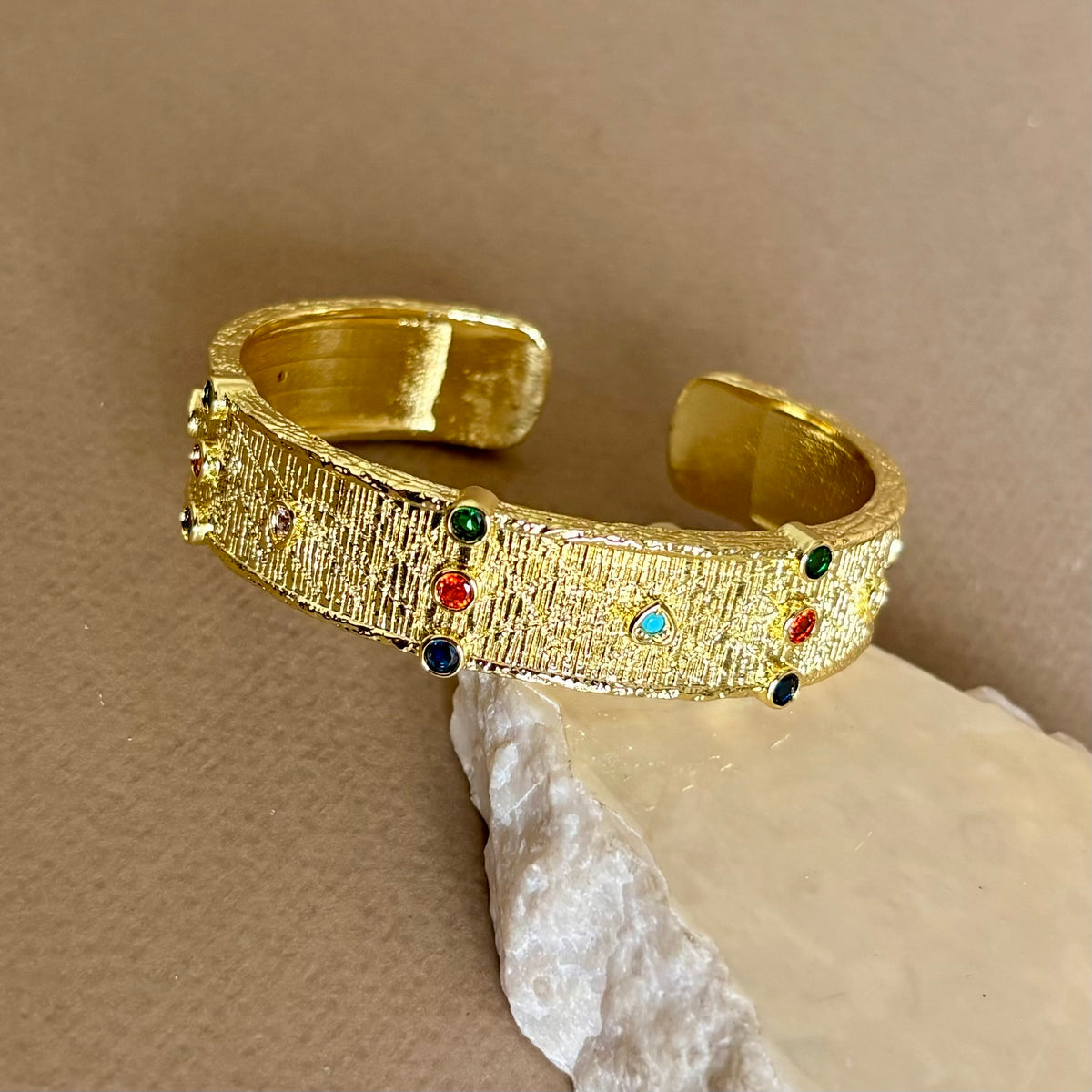 Layali 05 | Gold Plated Bangle