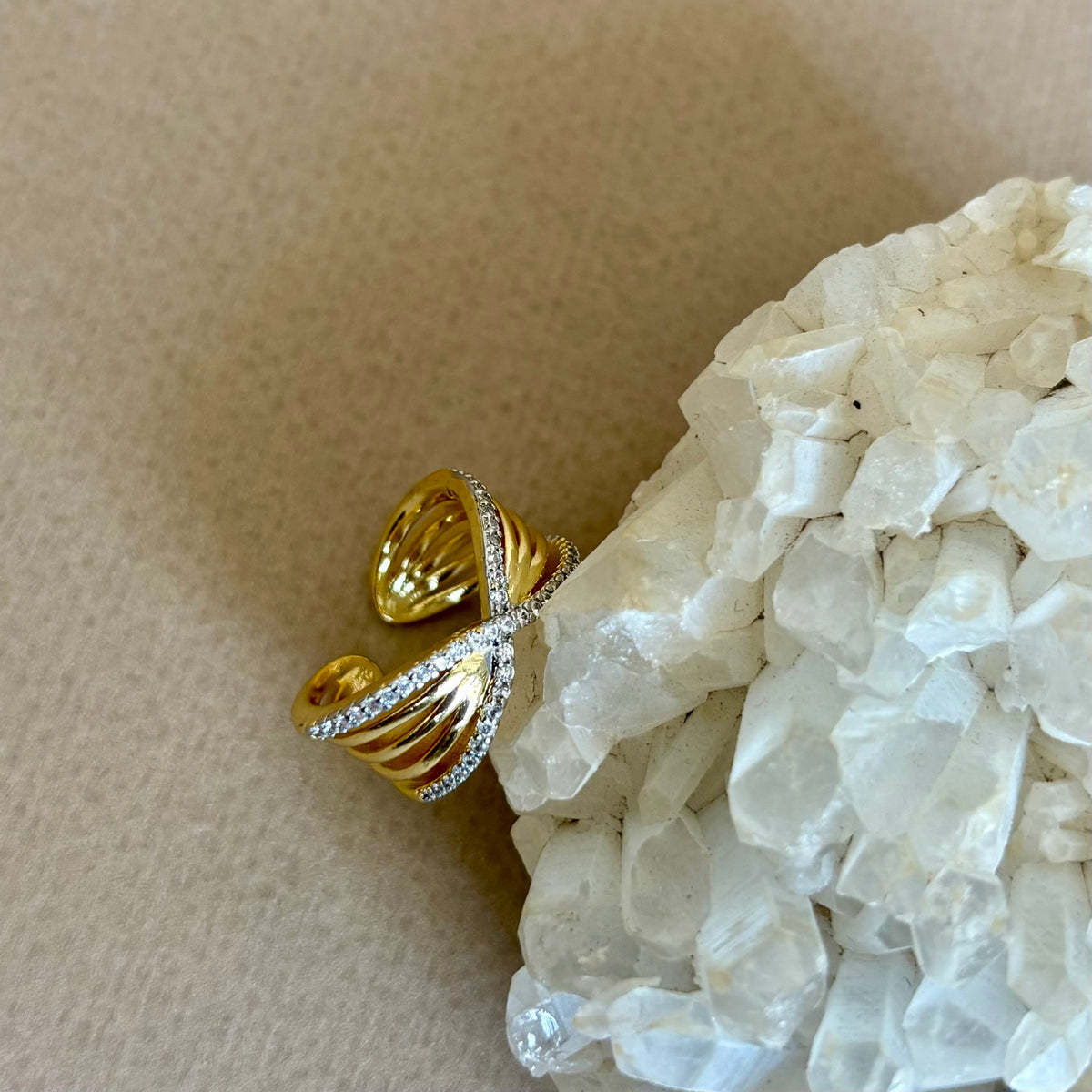 Tisian | Gold Plated Ring