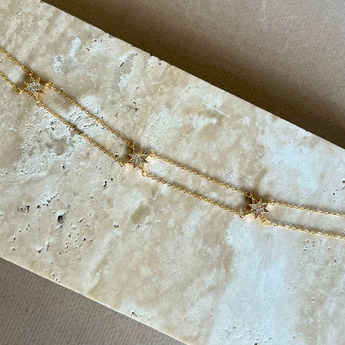 Auralis | Gold Plated Necklace - choker