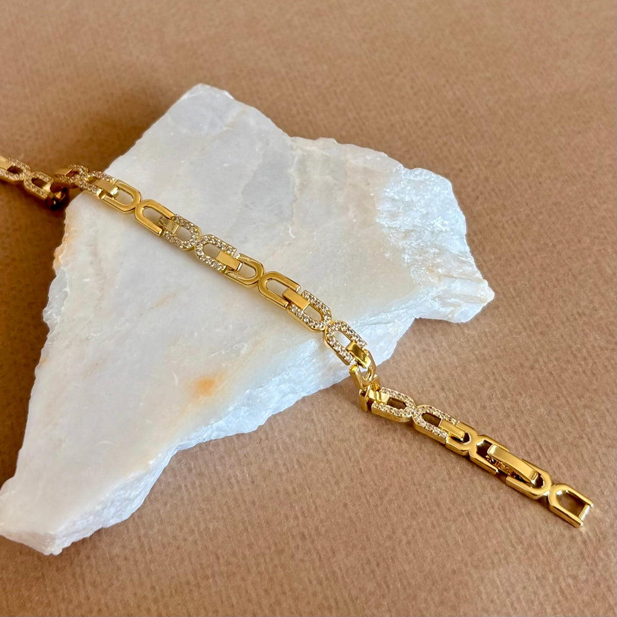 Floren | Gold Plated Bracelet