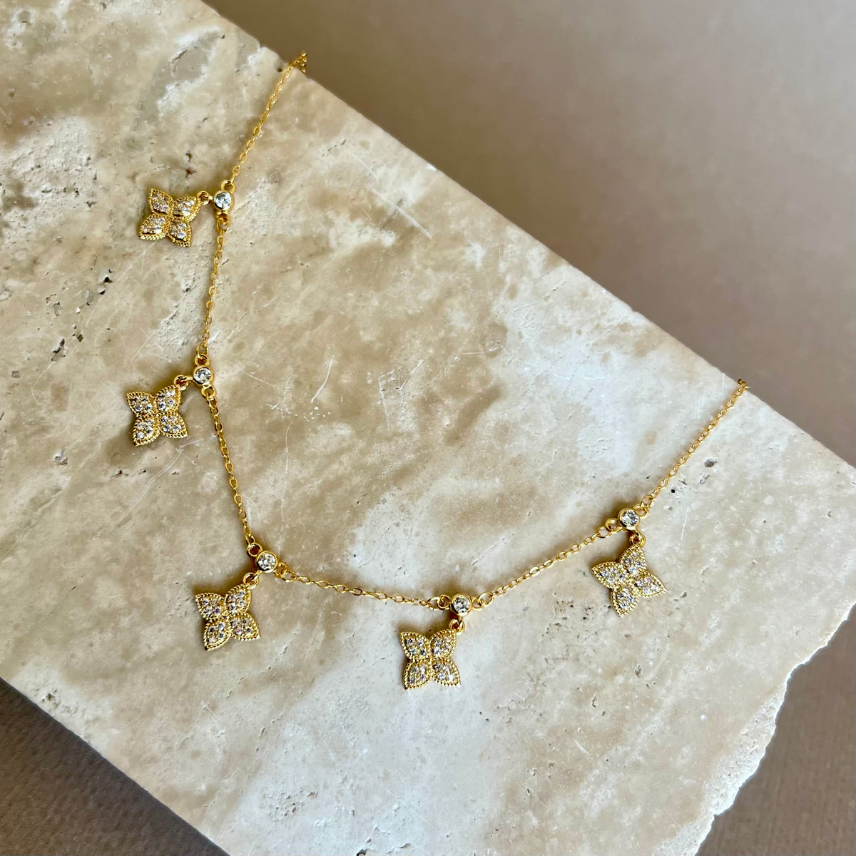 Rosan 02 | Gold Plated Necklace