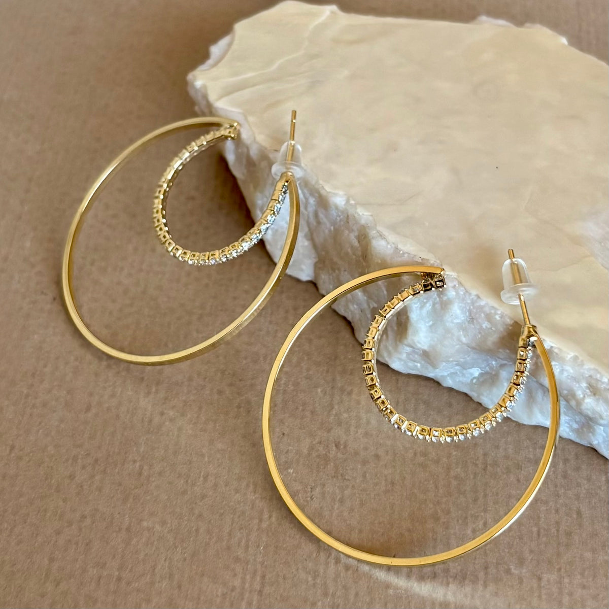 Briselle | Gold Plated Earrings