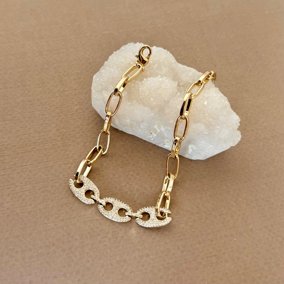Jewel | Gold Plated Bracelet