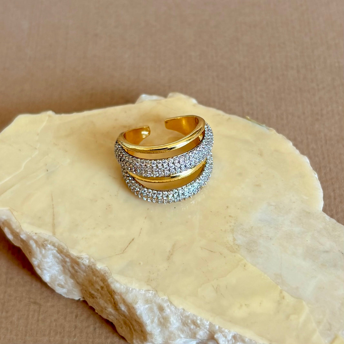 Havinae | Gold Plated Rings