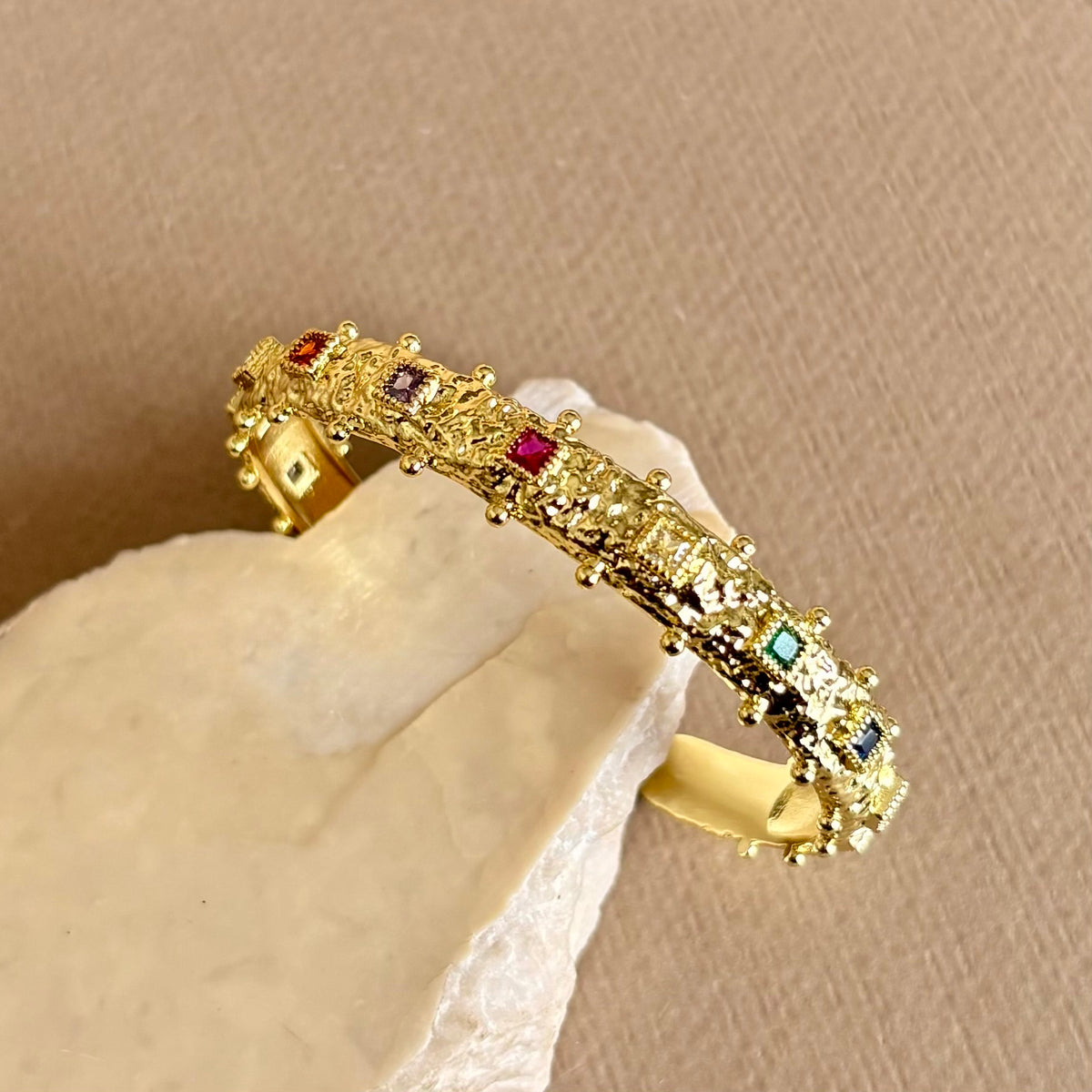 Layali 03 | Gold Plated Bangle