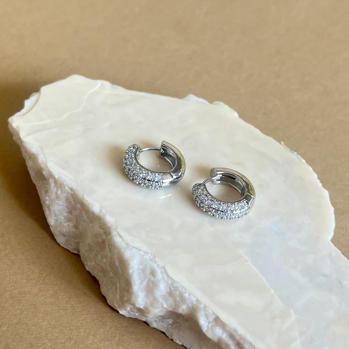 Sprinkle | Gold Plated Earrings [2 IN 1 ]