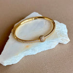 Cecil 03 | Gold Plated Bangle