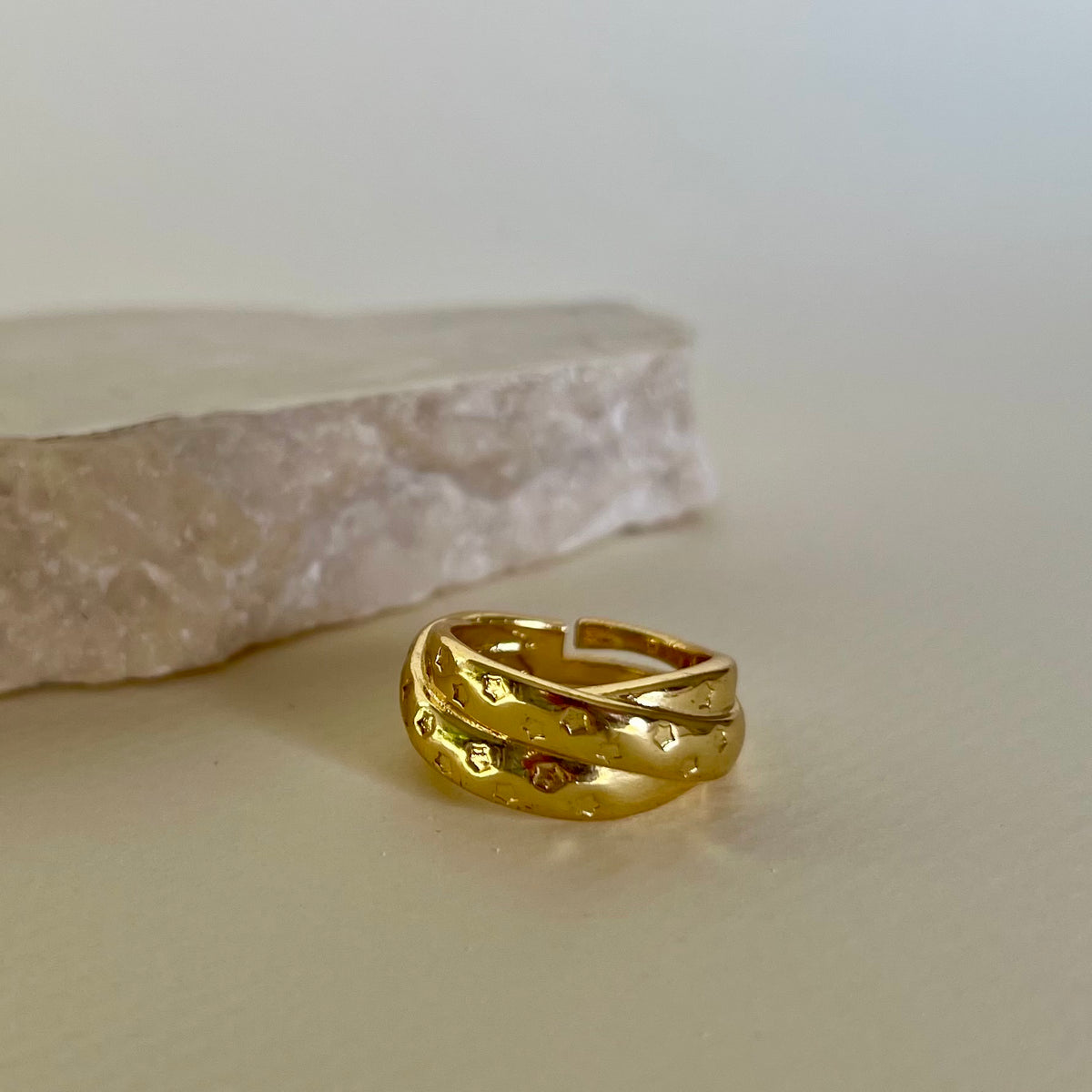 Starz | Gold Plated Ring