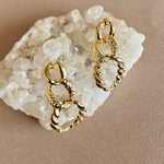 Marvona | Gold Plated Earrings