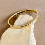 Lexelle | Gold Plated Bangle